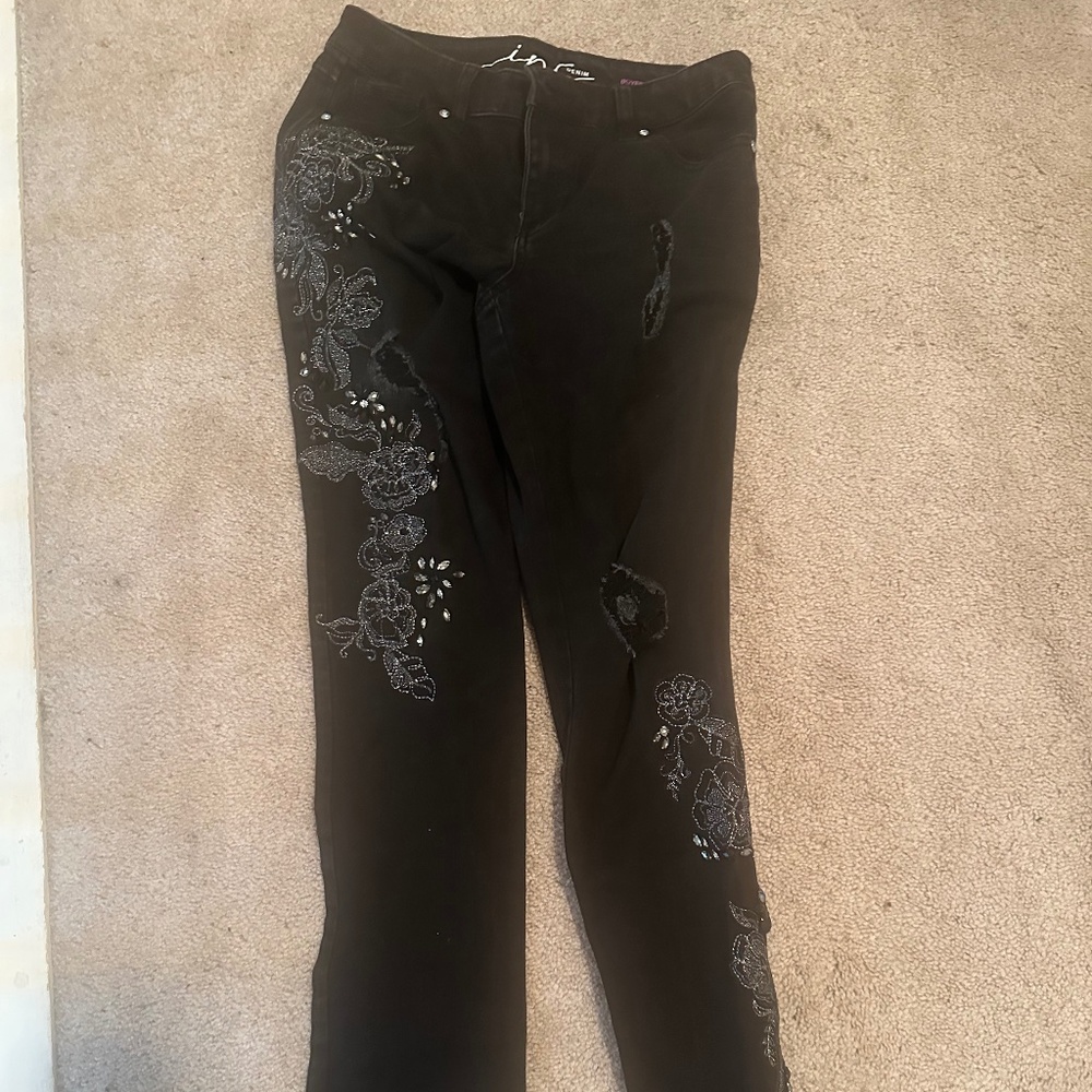 Black denim inc jeans